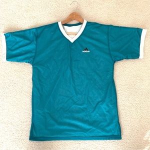 Men’s vintage reversible Adidas soccer jersey